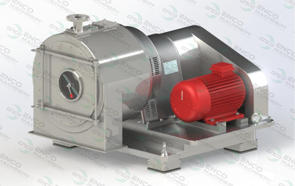 Horizontal spiral filter centrifuge Horizontal spiral filter centrifuge